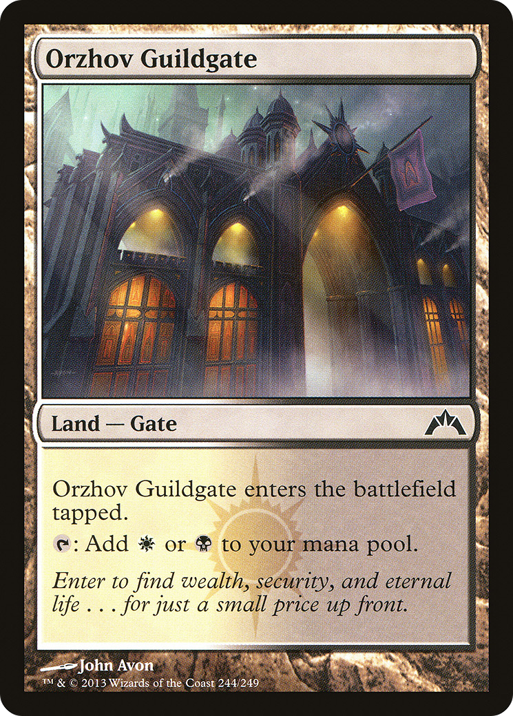 Gatecrash - (GTC-244) - Orzhov Guildgate