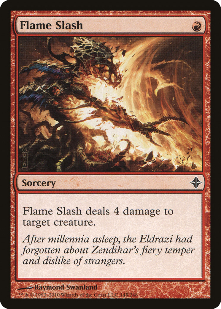Rise of the Eldrazi - (ROE-145) - Flame Slash