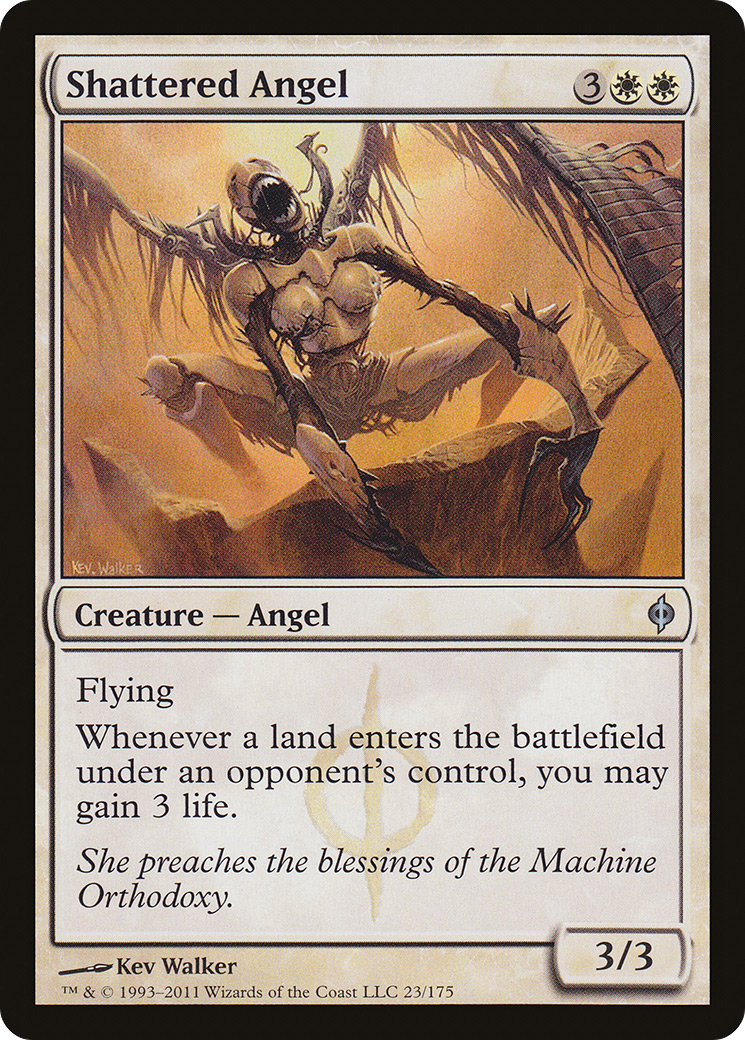 New Phyrexia - (NPH-023) - Shattered Angel