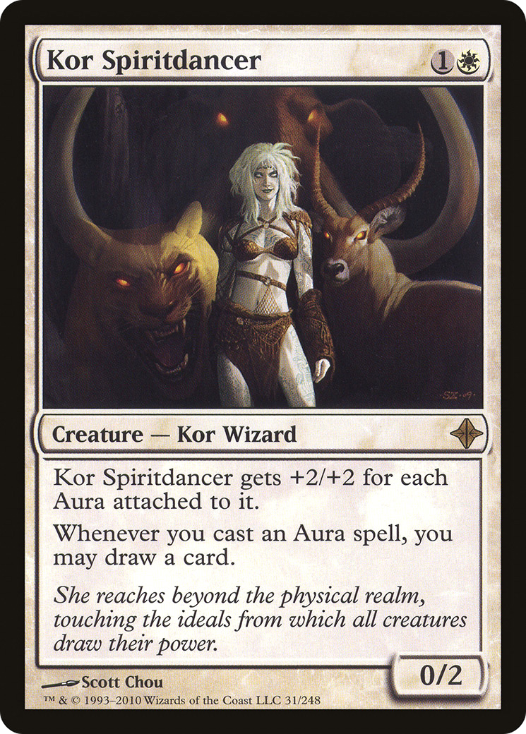 Rise of the Eldrazi - (ROE-031) - Kor Spiritdancer Foil