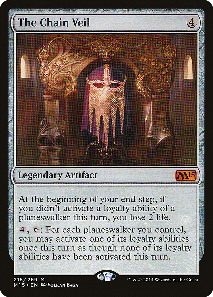 Magic 2015 - (M15-215) - The Chain Veil Foil