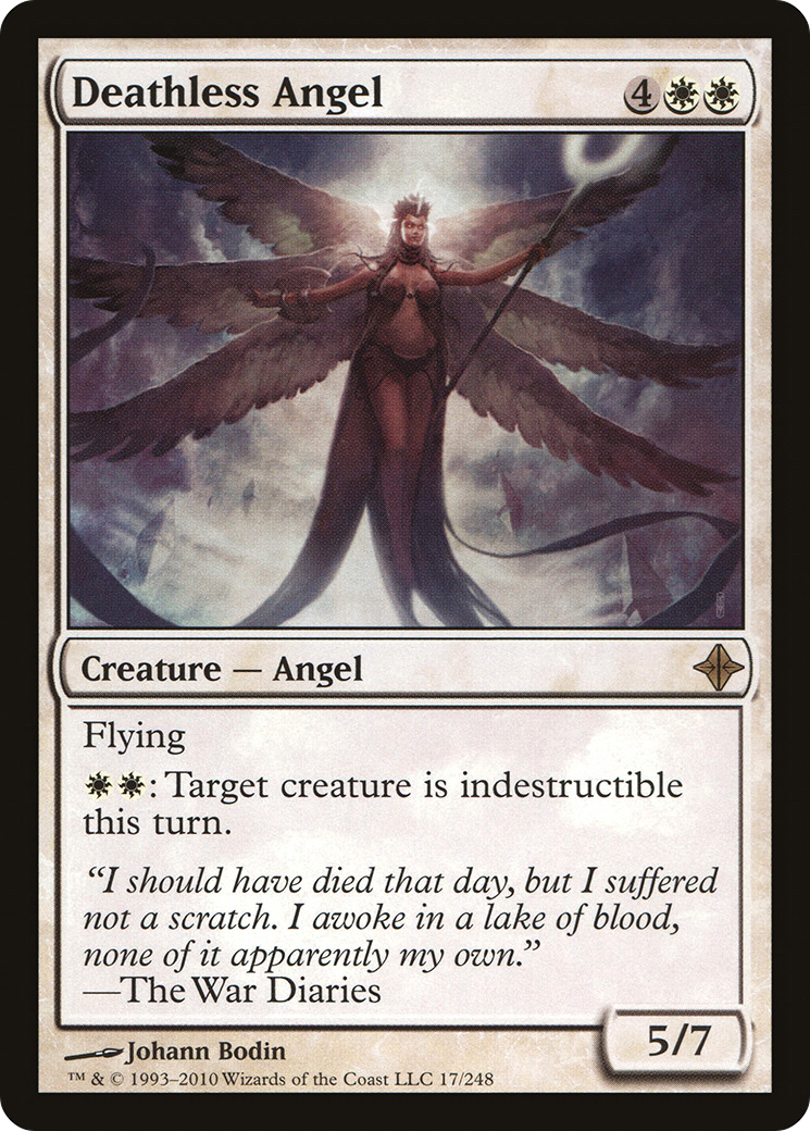 Rise of the Eldrazi - (ROE-017) - Deathless Angel
