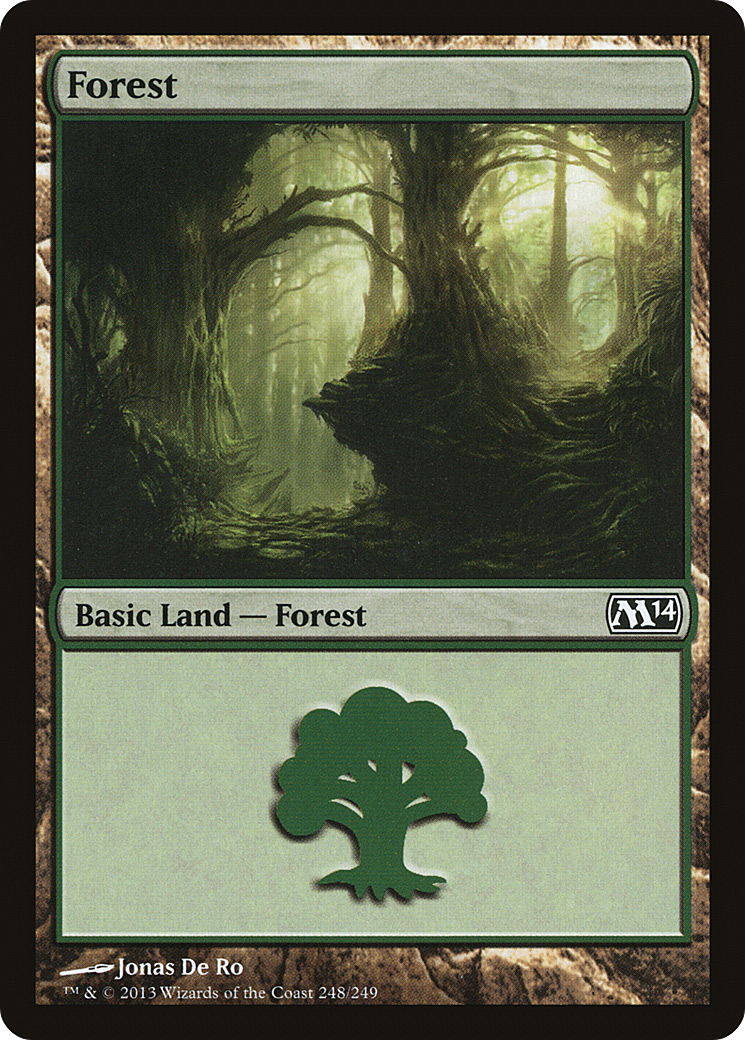 Magic 2014 - (M14-248) - Forest (248)
