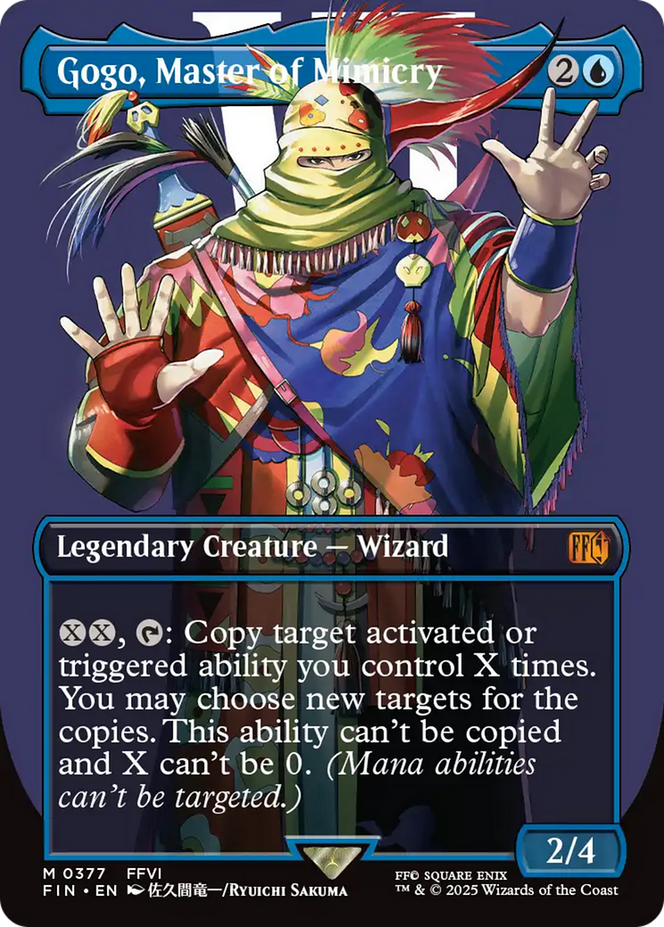 FINAL FANTASY - (FIN-377) - Gogo, Master of Mimicry (Borderless)