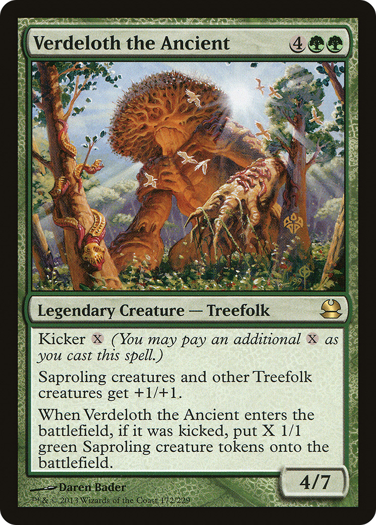 Modern Masters - (MMA-172) - Verdeloth the Ancient Foil