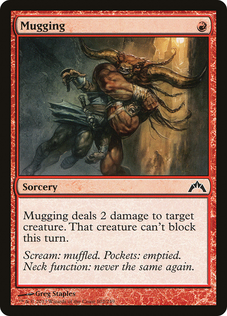 Gatecrash - (GTC-102) - Mugging