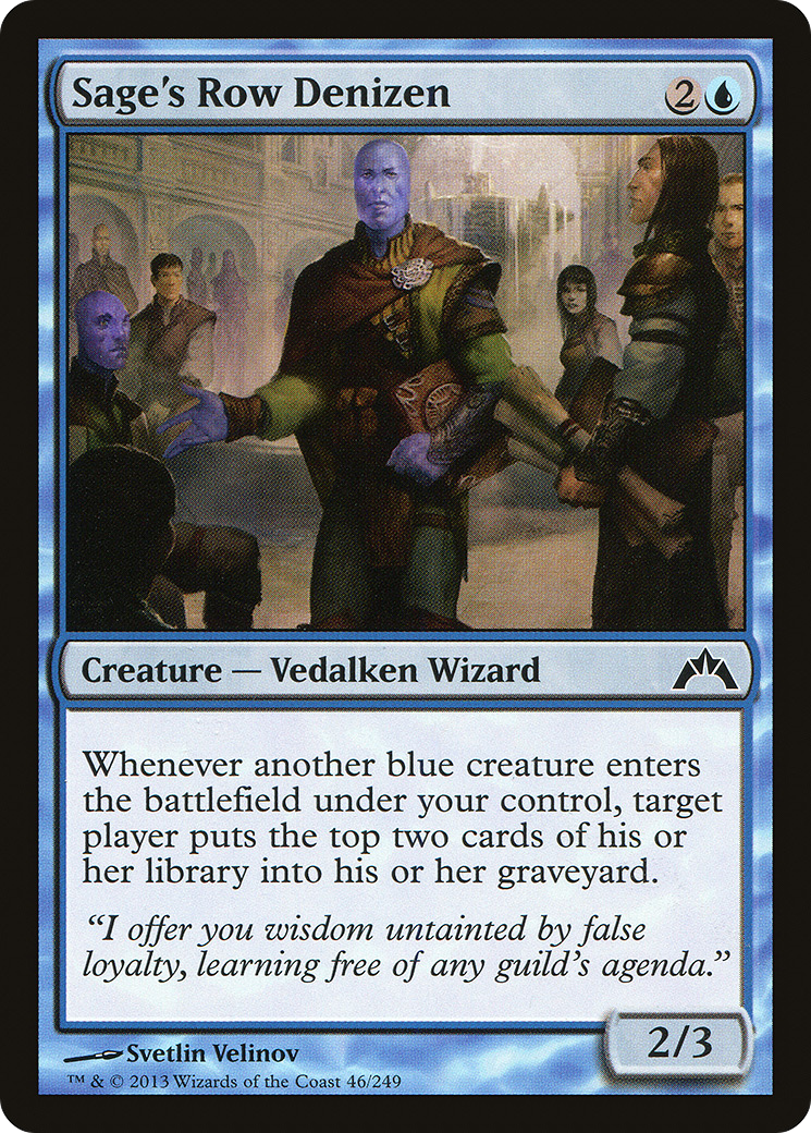 Gatecrash - (GTC-046) - Sage's Row Denizen