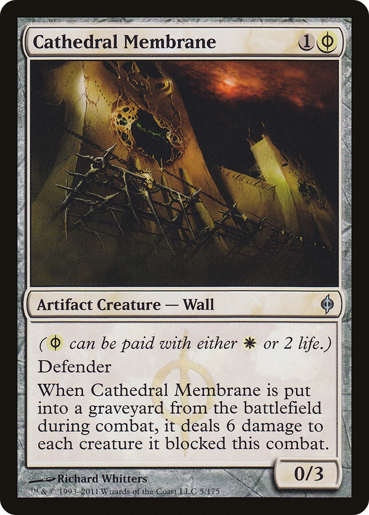 New Phyrexia - (NPH-005) - Cathedral Membrane