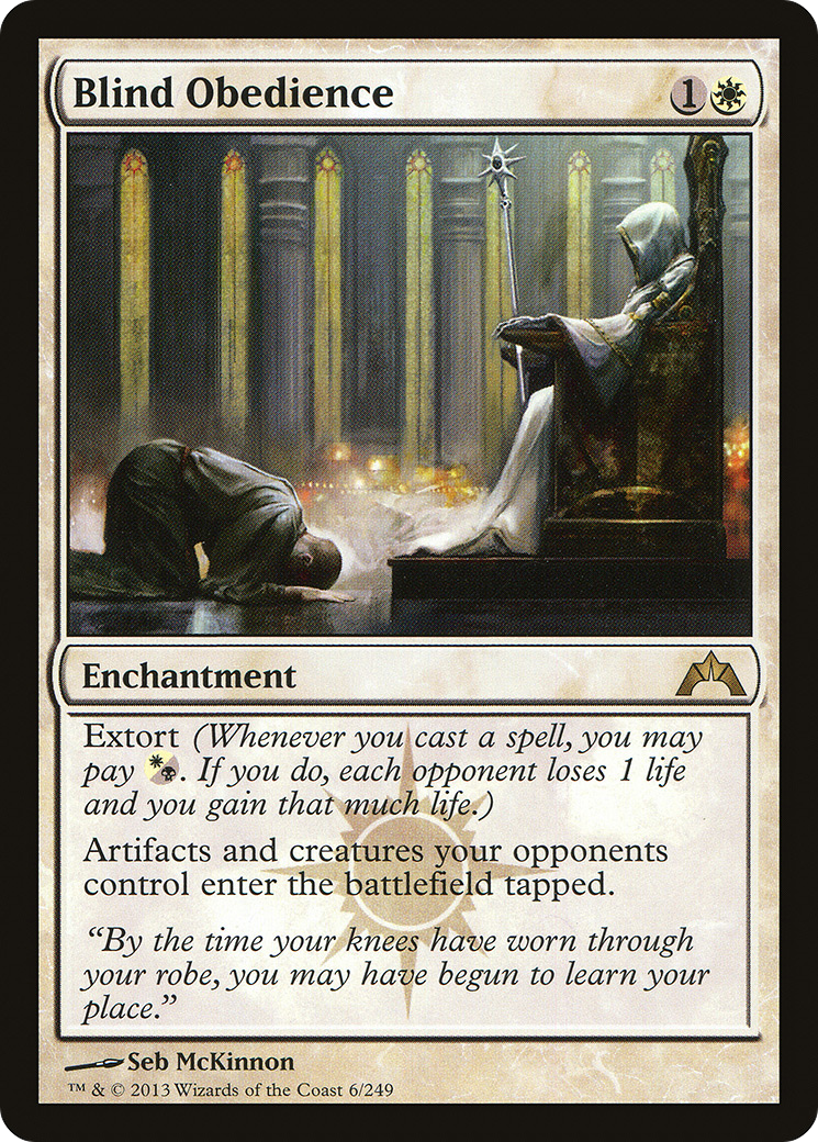 Gatecrash - (GTC-006) - Blind Obedience