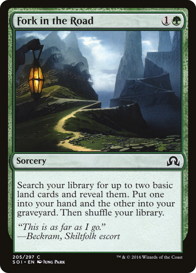 Shadows over Innistrad - (SOI-205) - Fork in the Road