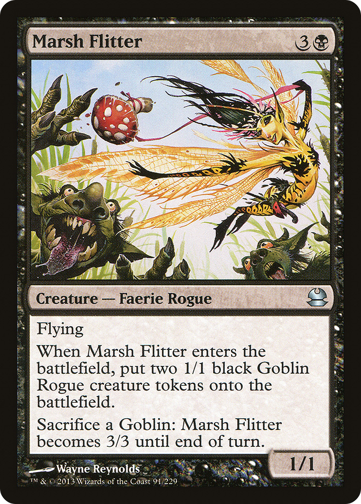 Modern Masters - (MMA-091) - Marsh Flitter Foil