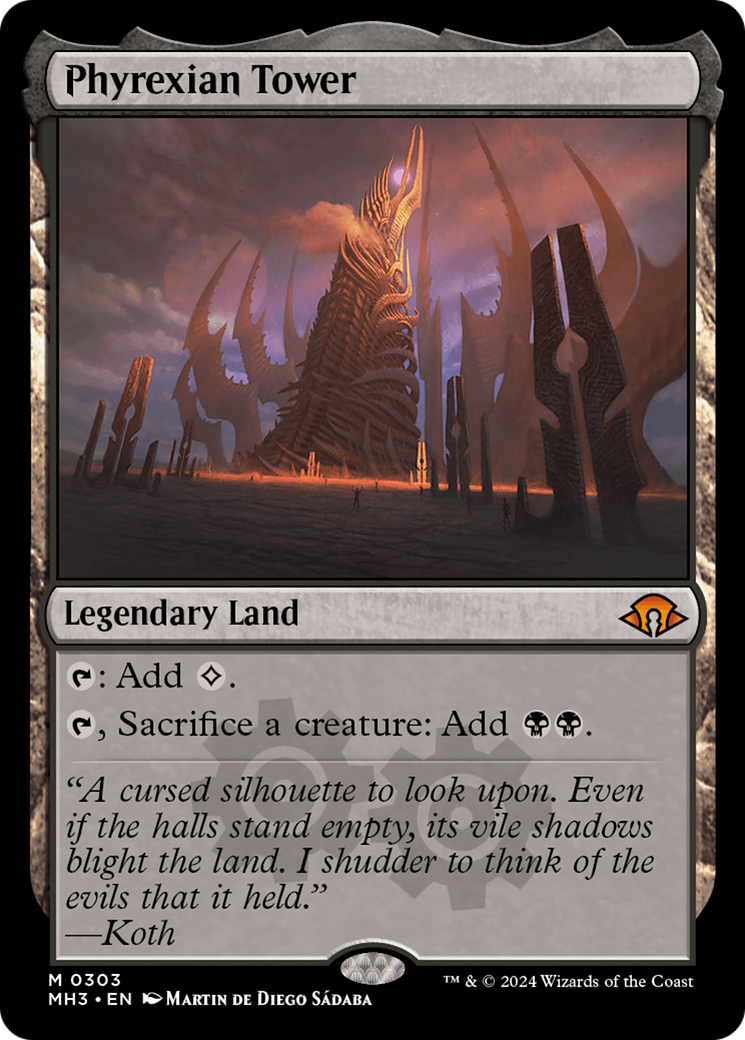 Modern Horizons 3 - (MH3-303) - Phyrexian Tower Foil