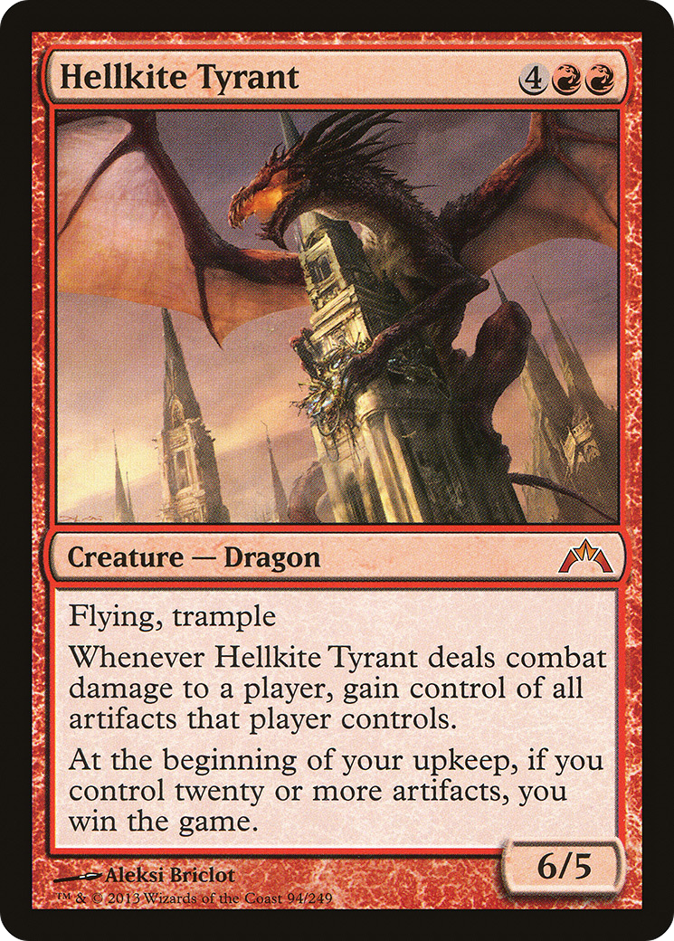 Gatecrash - (GTC-094) - Hellkite Tyrant