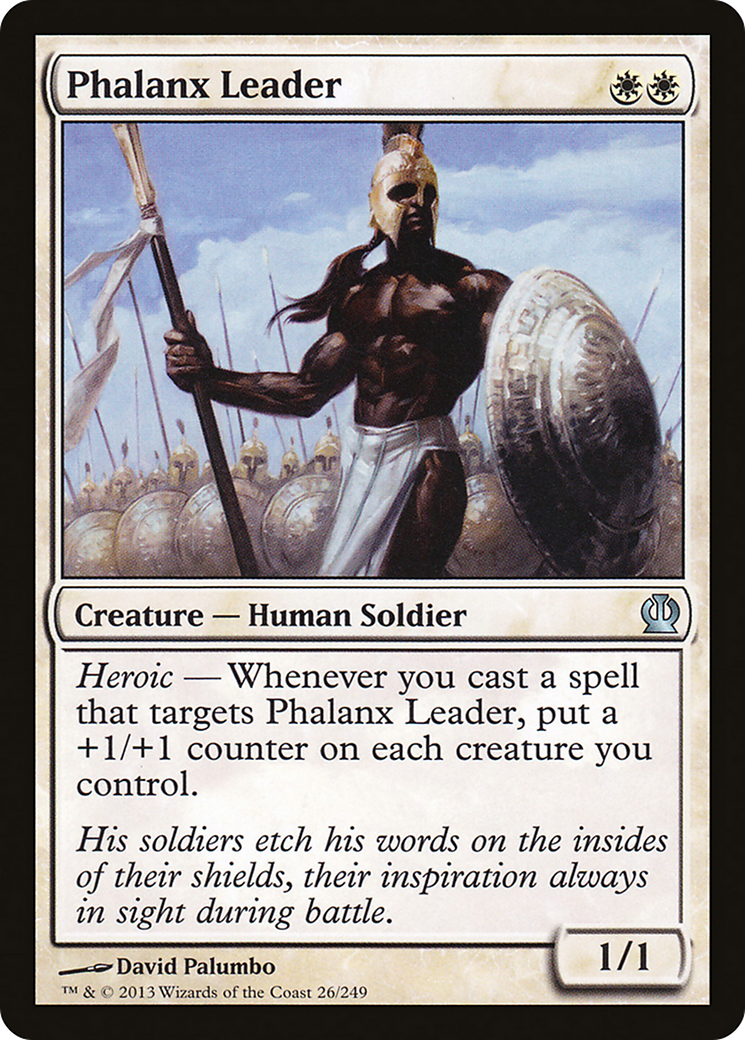 Theros - (THS-026) - Phalanx Leader