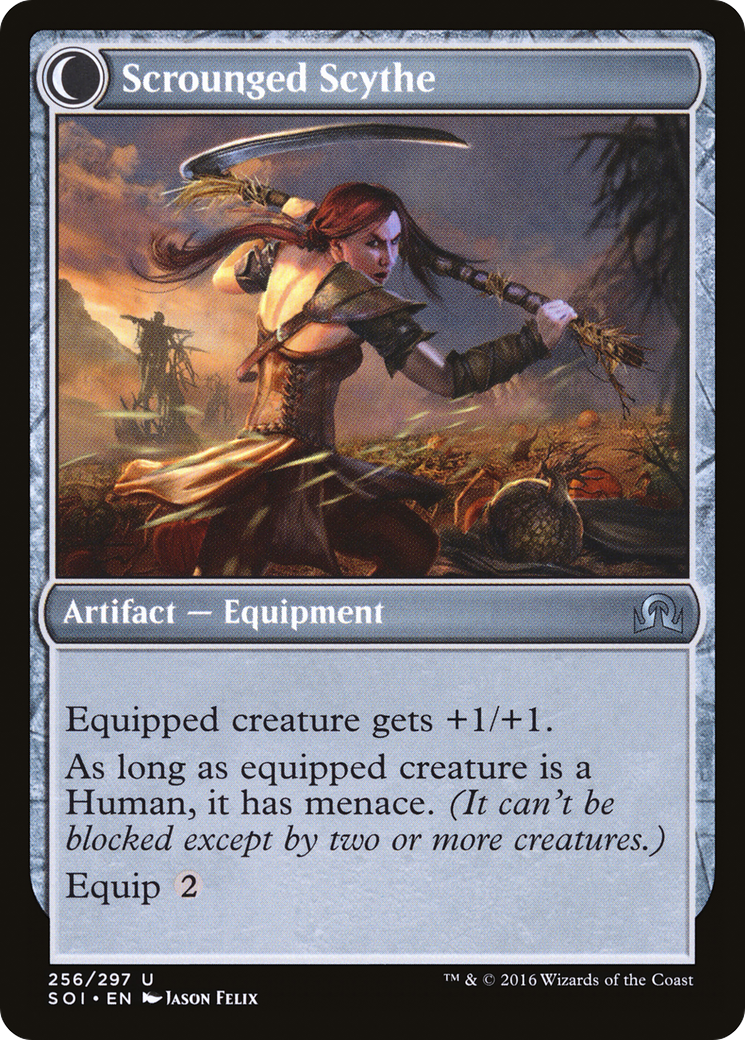 Shadows over Innistrad - (SOI-256) - Harvest Hand: (Double Faced Transform) Foil