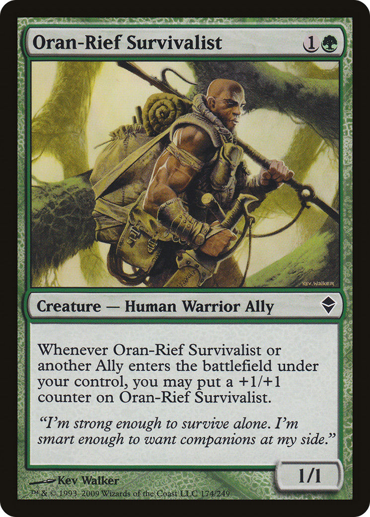 Zendikar - (ZEN-174) - Oran-Rief Survivalist Foil