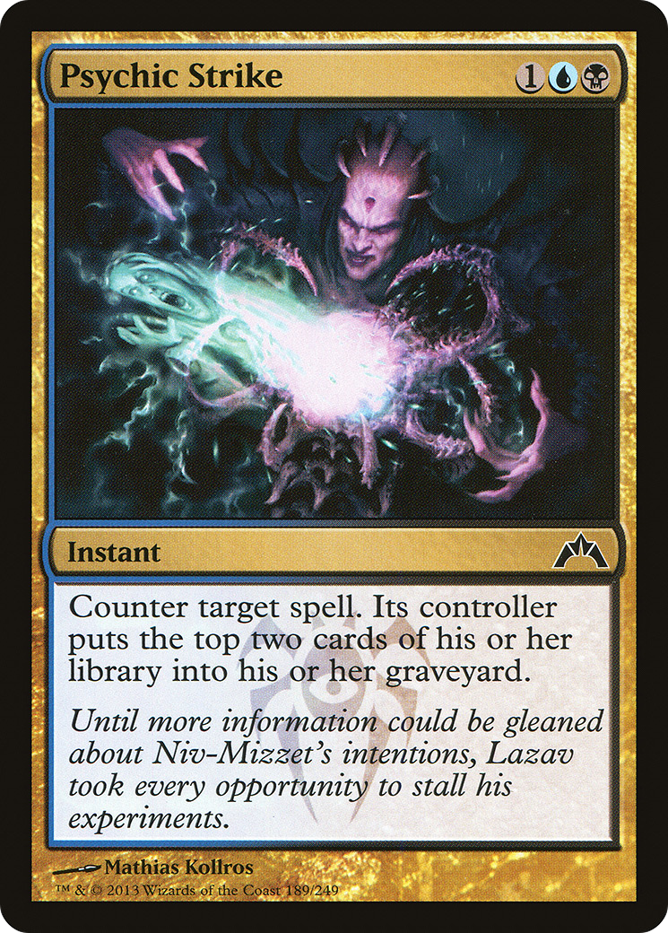 Gatecrash - (GTC-189) - Psychic Strike Foil