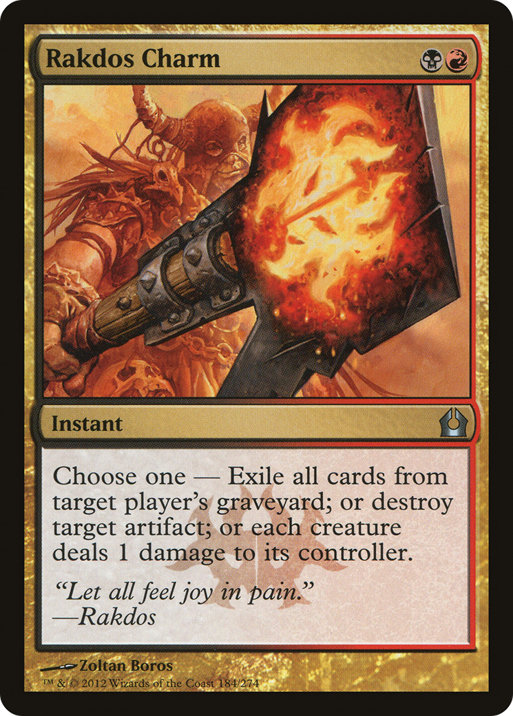 Return to Ravnica - (RTR-184) - Rakdos Charm