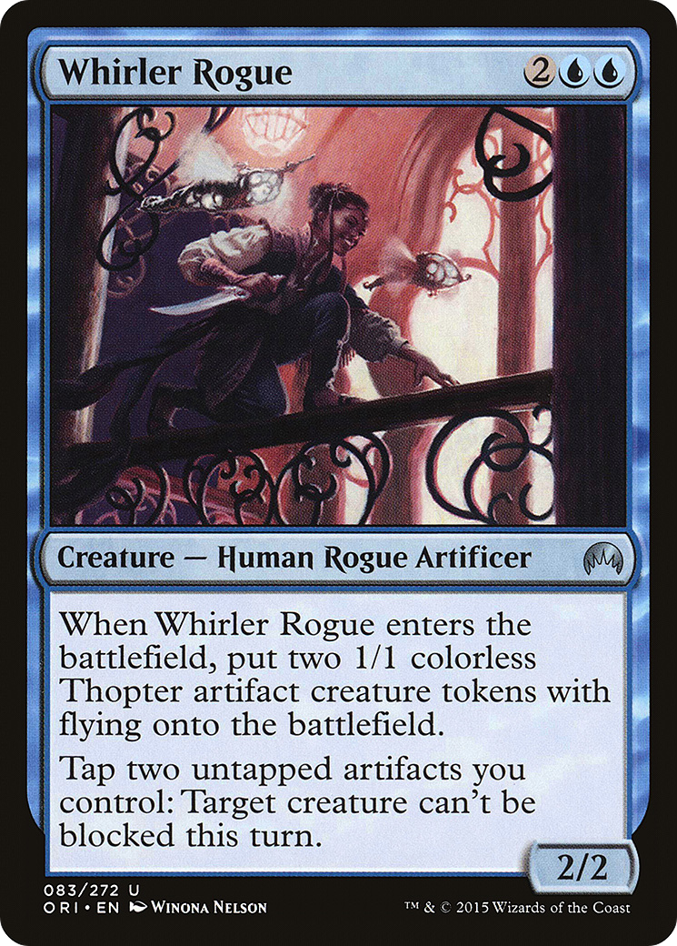 Magic Origins - (ORI-083) - Whirler Rogue