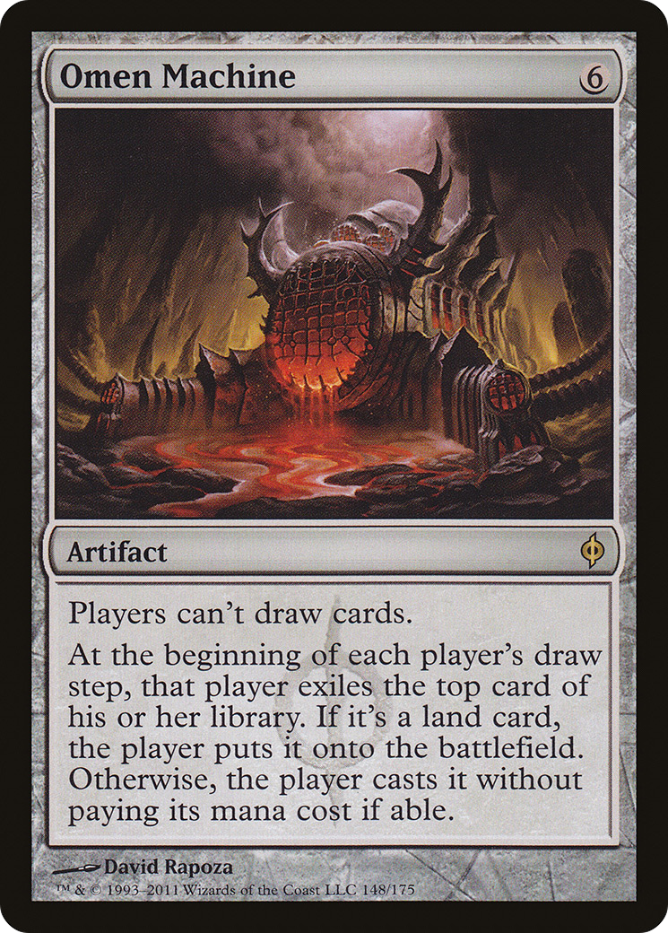 New Phyrexia - (NPH-148) - Omen Machine Foil