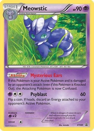 XY Promos XY48 Meowstic - Holofoil - Promo