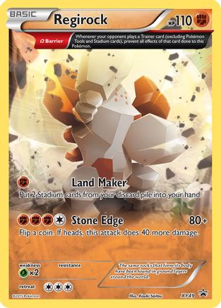 XY Promos XY49 Regirock - Holofoil - Promo