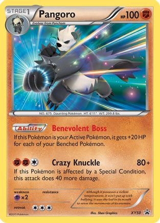XY Promos XY50 Pangoro - Holofoil - Promo