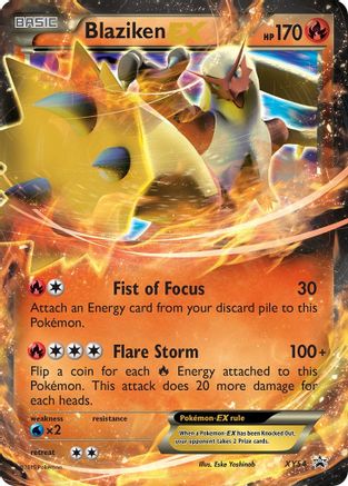 XY Promos XY54 Blaziken EX - Holofoil - Promo
