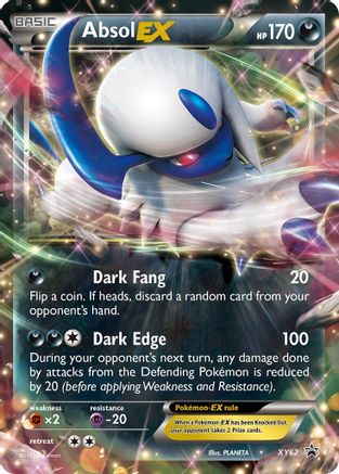 XY Promos XY62 Absol EX - Holofoil - Promo