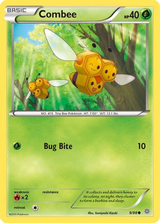 XY Ancient Origins 009/98 Combee - Common