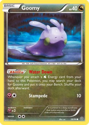 XY Ancient Origins 058/98 Goomy - Reverse Holofoil - Common