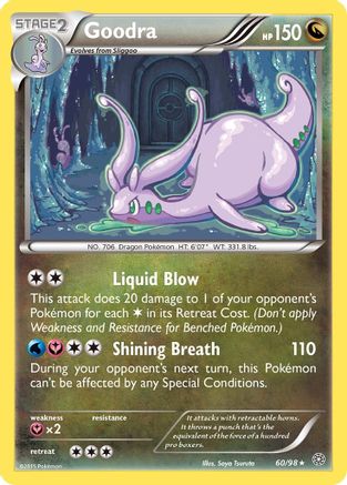 XY Ancient Origins 060/98 Goodra - Holofoil - Holo Rare