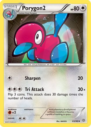 XY Ancient Origins 065/98 Porygon2 - Uncommon