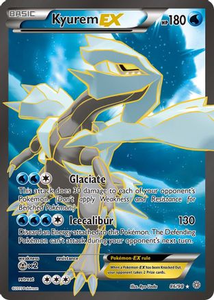 XY Ancient Origins 086/98 Kyurem EX (86 Full Art) - Holofoil - Ultra Rare