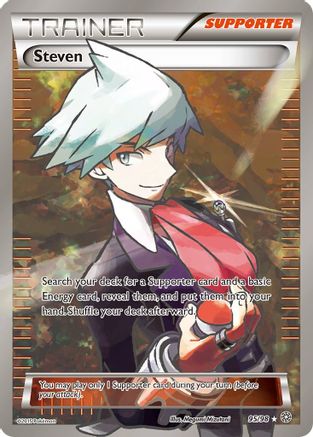 XY Ancient Origins 095/98 Steven (Full Art) - Holofoil - Ultra Rare