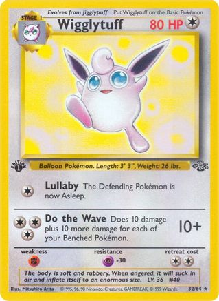 Jungle 032/64 Wigglytuff (32) - Unlimited - Rare
