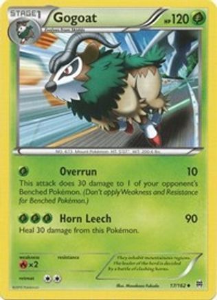 XY BREAKthrough 017 Gogoat - Uncommon