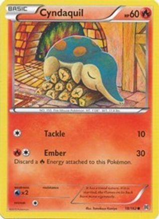XY BREAKthrough 018/162 Cyndaquil - Common