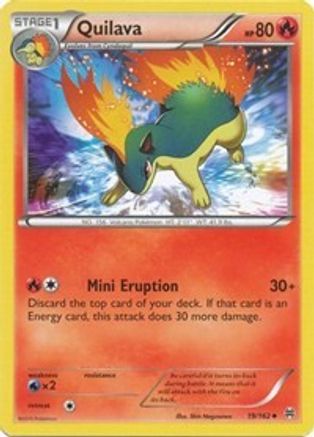 XY BREAKthrough 019/162 Quilava - Uncommon