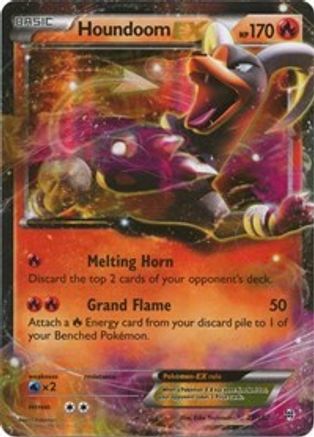 XY BREAKthrough 021/162 Houndoom EX - Holofoil - Ultra Rare