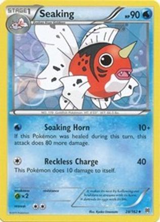 XY BREAKthrough 028 Seaking - Reverse Holofoil - Uncommon