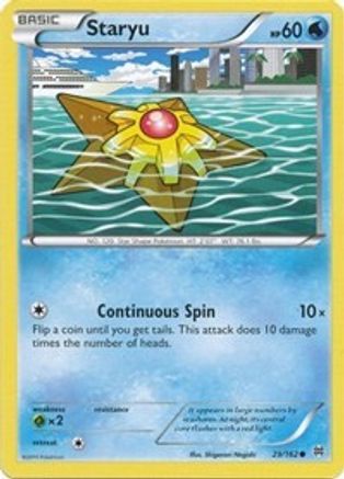 XY BREAKthrough 029 Staryu - Common