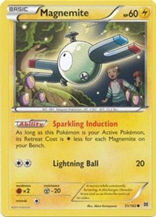 XY BREAKthrough 051/162 Magnemite (51) - Common