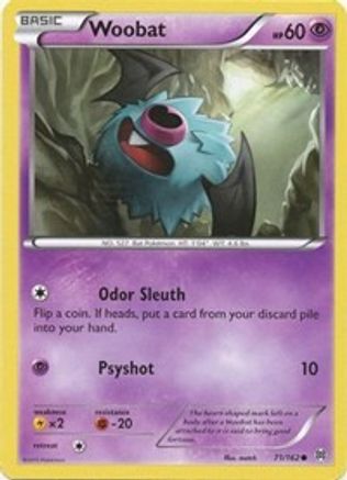 XY BREAKthrough 071 Woobat - Common