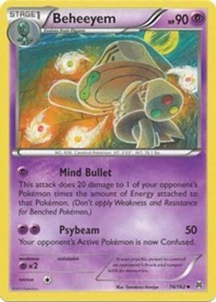 XY BREAKthrough 074/162 Beheeyem - Uncommon
