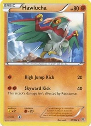 XY BREAKthrough 087 Hawlucha - Rare