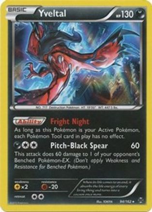 XY BREAKthrough 094/162 Yveltal - Holofoil - Holo Rare