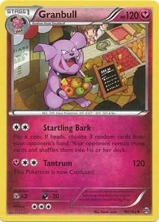 XY BREAKthrough 099/162 Granbull - Reverse Holofoil - Uncommon
