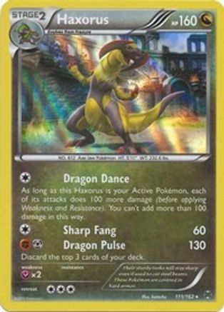 XY BREAKthrough 111/162 Haxorus - Holofoil - Holo Rare
