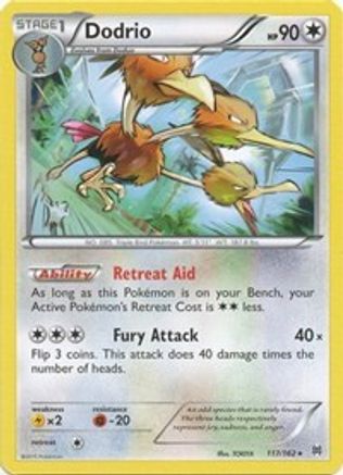 XY BREAKthrough 117/162 Dodrio - Rare